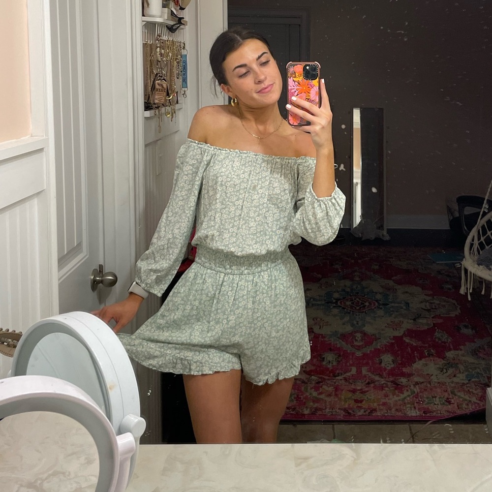 Hollister Floral Romper